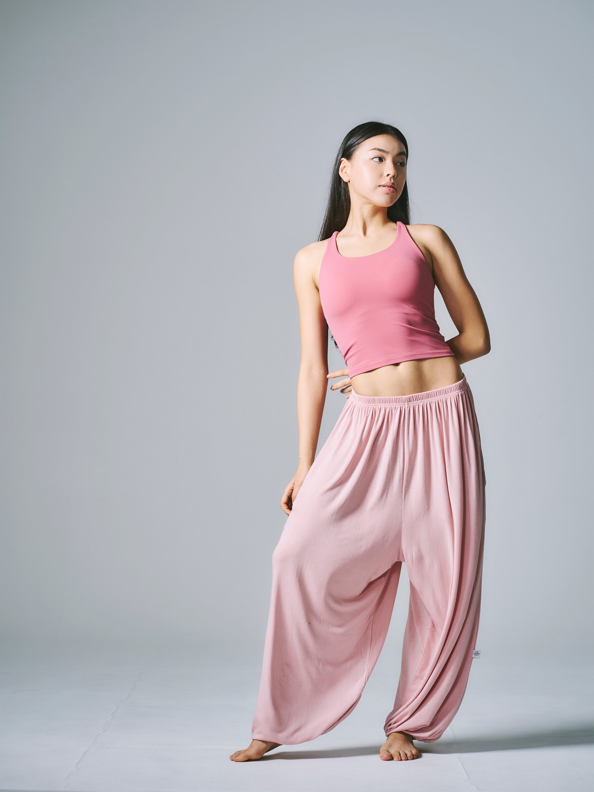 シャンティ バルーン パンツ ピンク