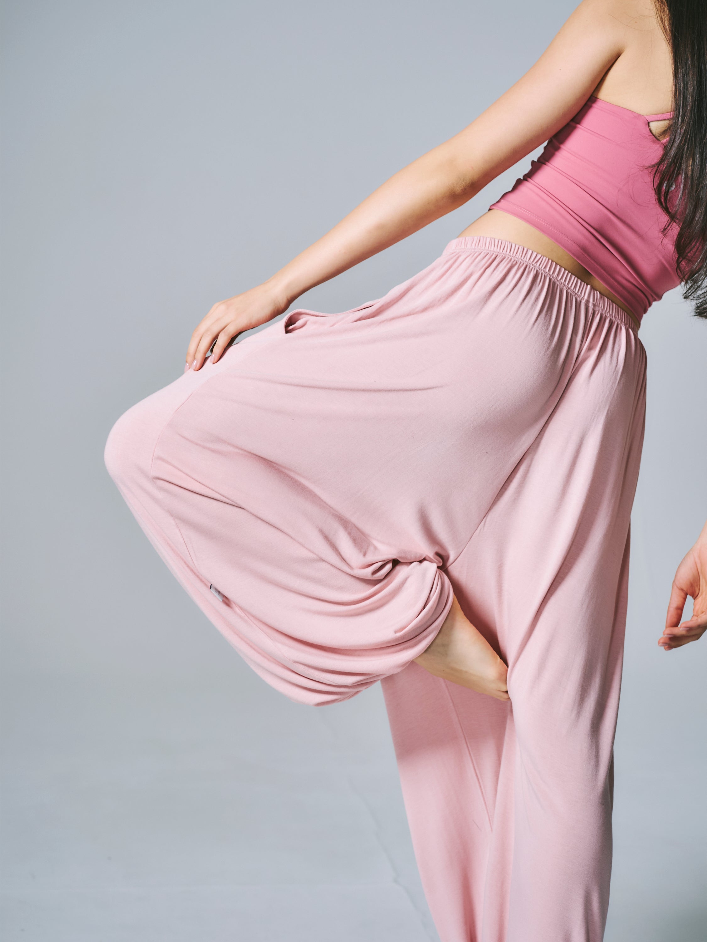 シャンティ バルーン パンツ ピンク