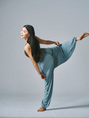 シャンティ バルーン パンツ ブルーグレー