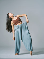 シャンティ バルーン パンツ ブルーグレー