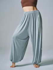 シャンティ バルーン パンツ ブルーグレー