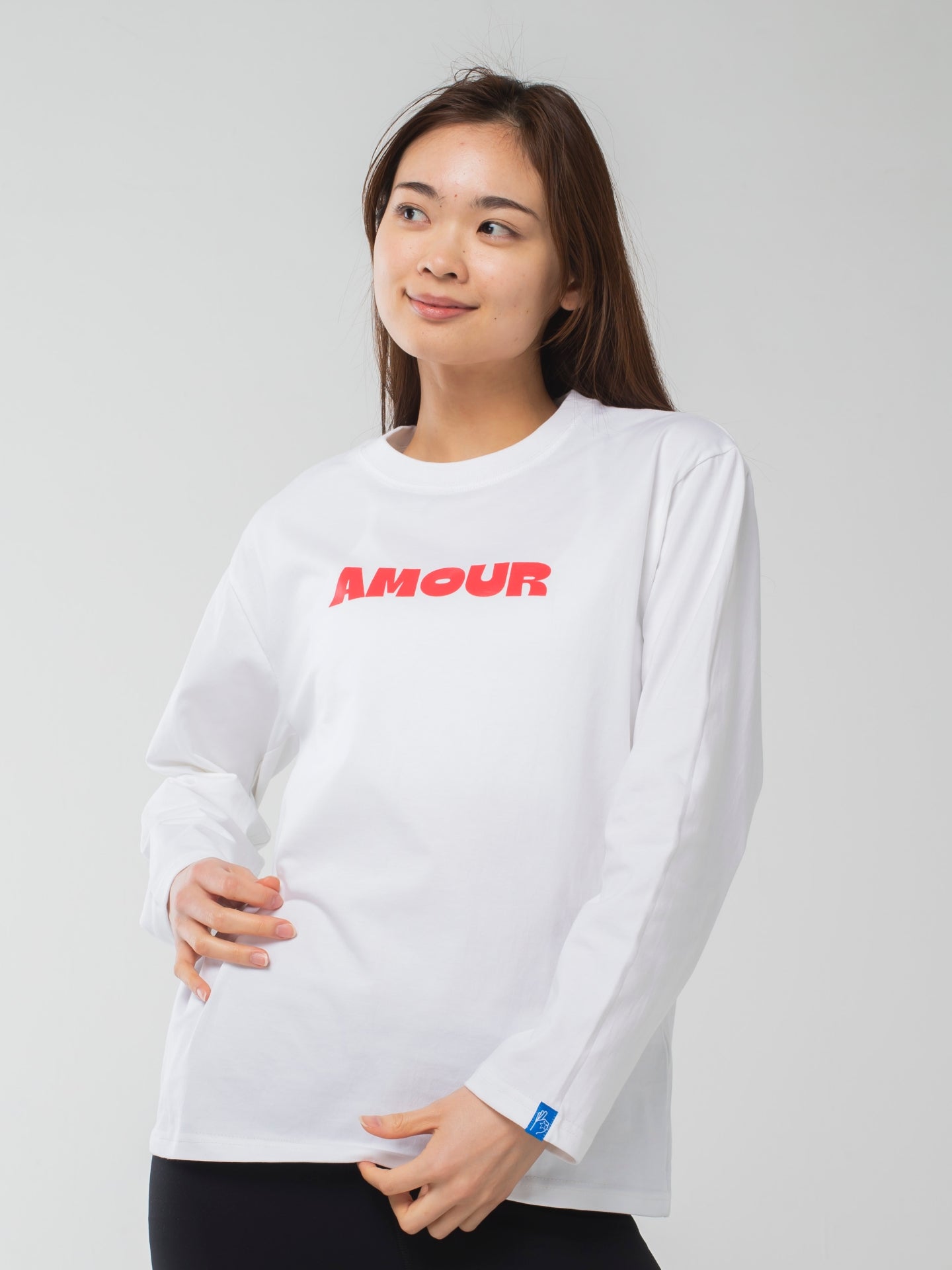 Amour Long-Sleeve Tee White