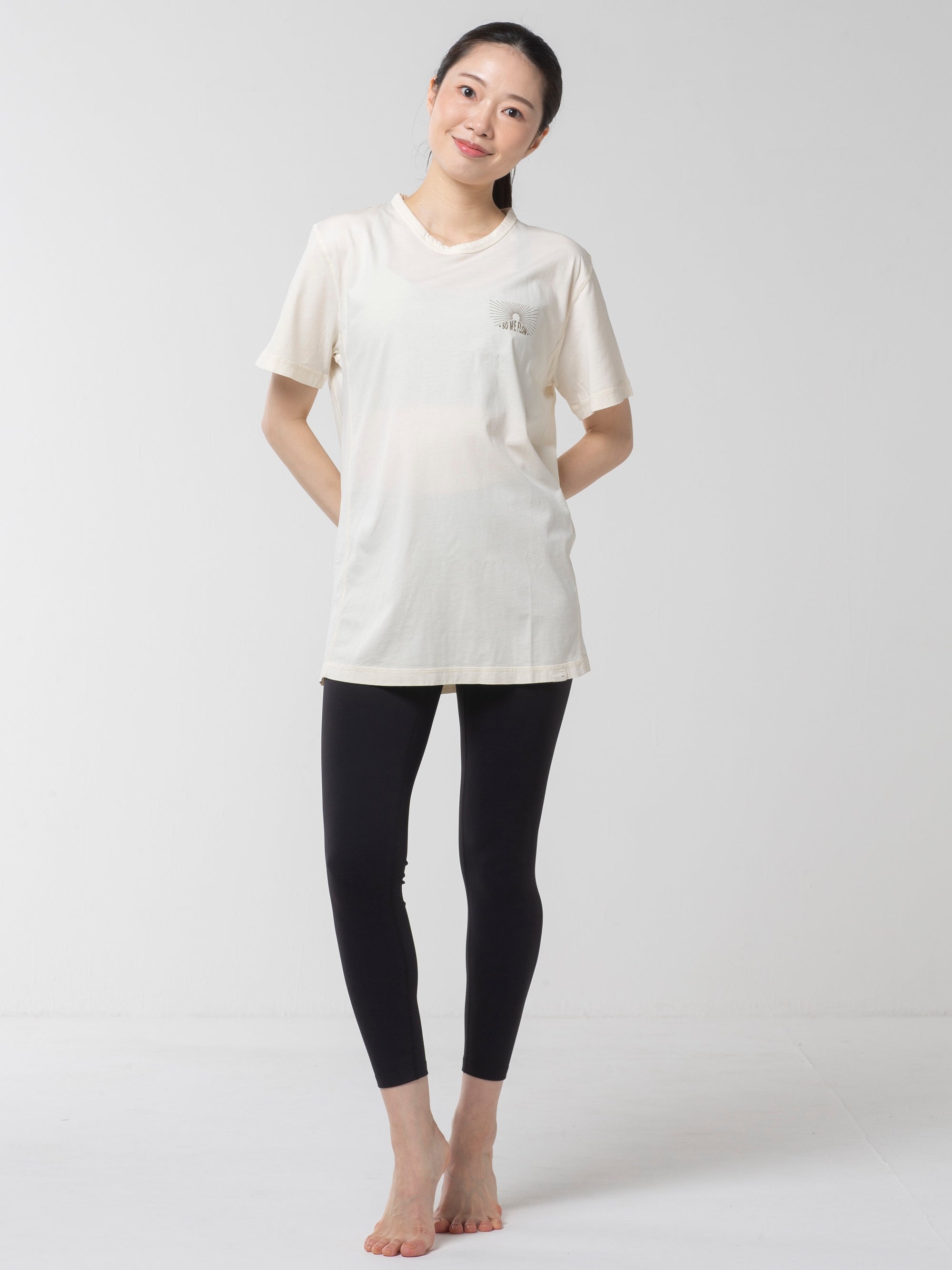 【オーガニック綿】サンフロワ Tシャツ リサイクルオーガニックコットン