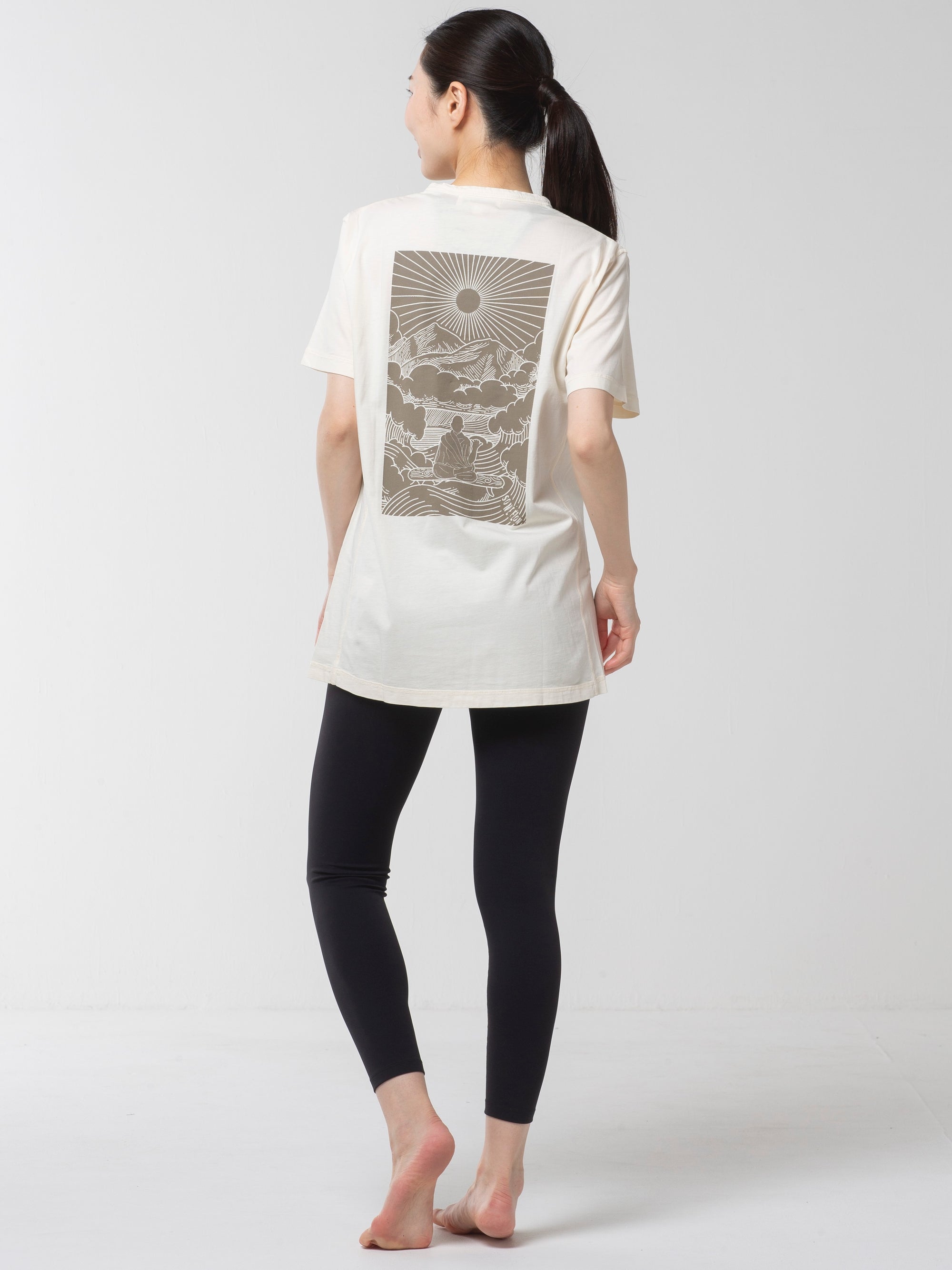 【オーガニック綿】サンフロワ Tシャツ リサイクルオーガニックコットン