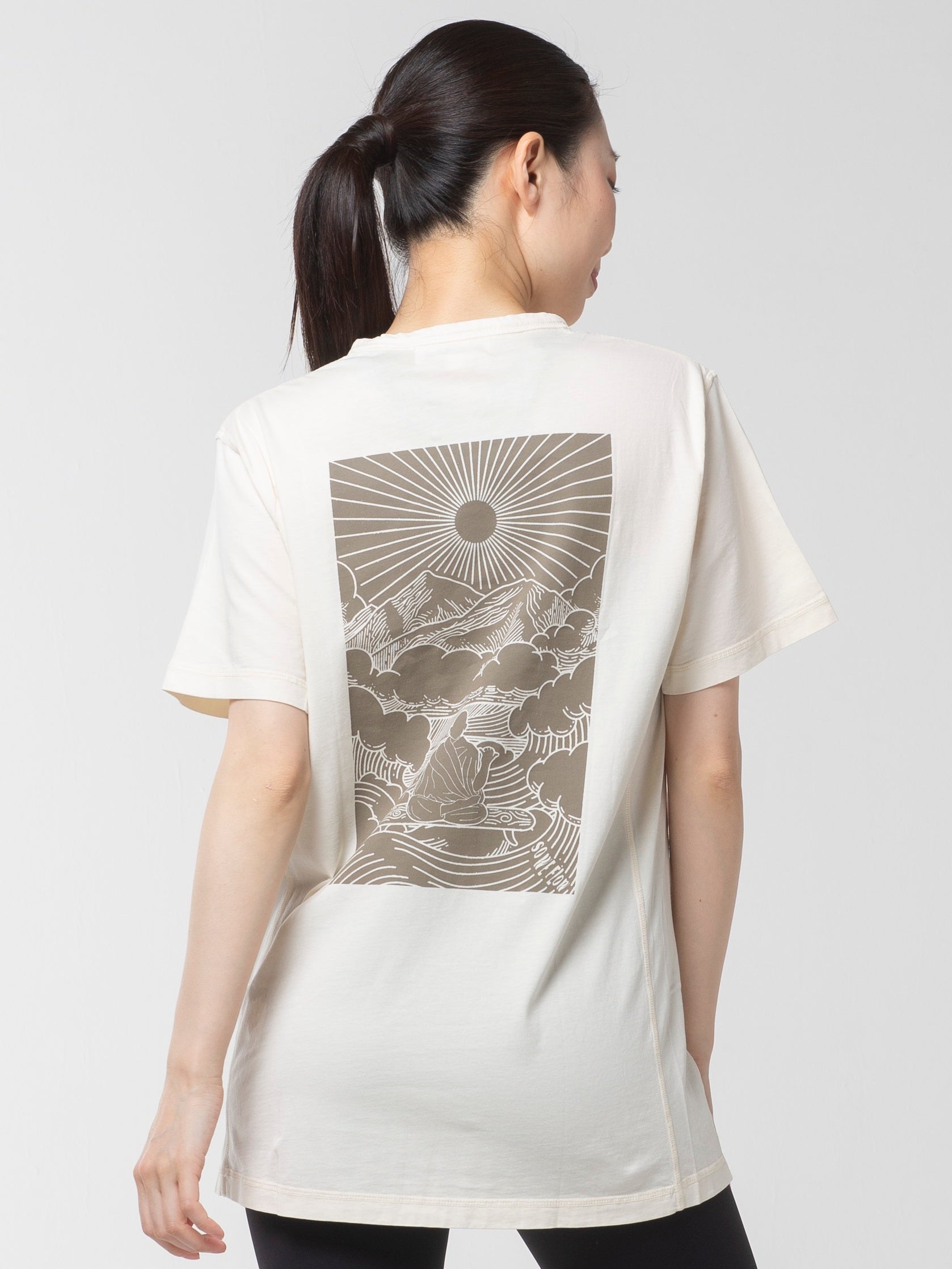 【オーガニック綿】サンフロワ Tシャツ リサイクルオーガニックコットン