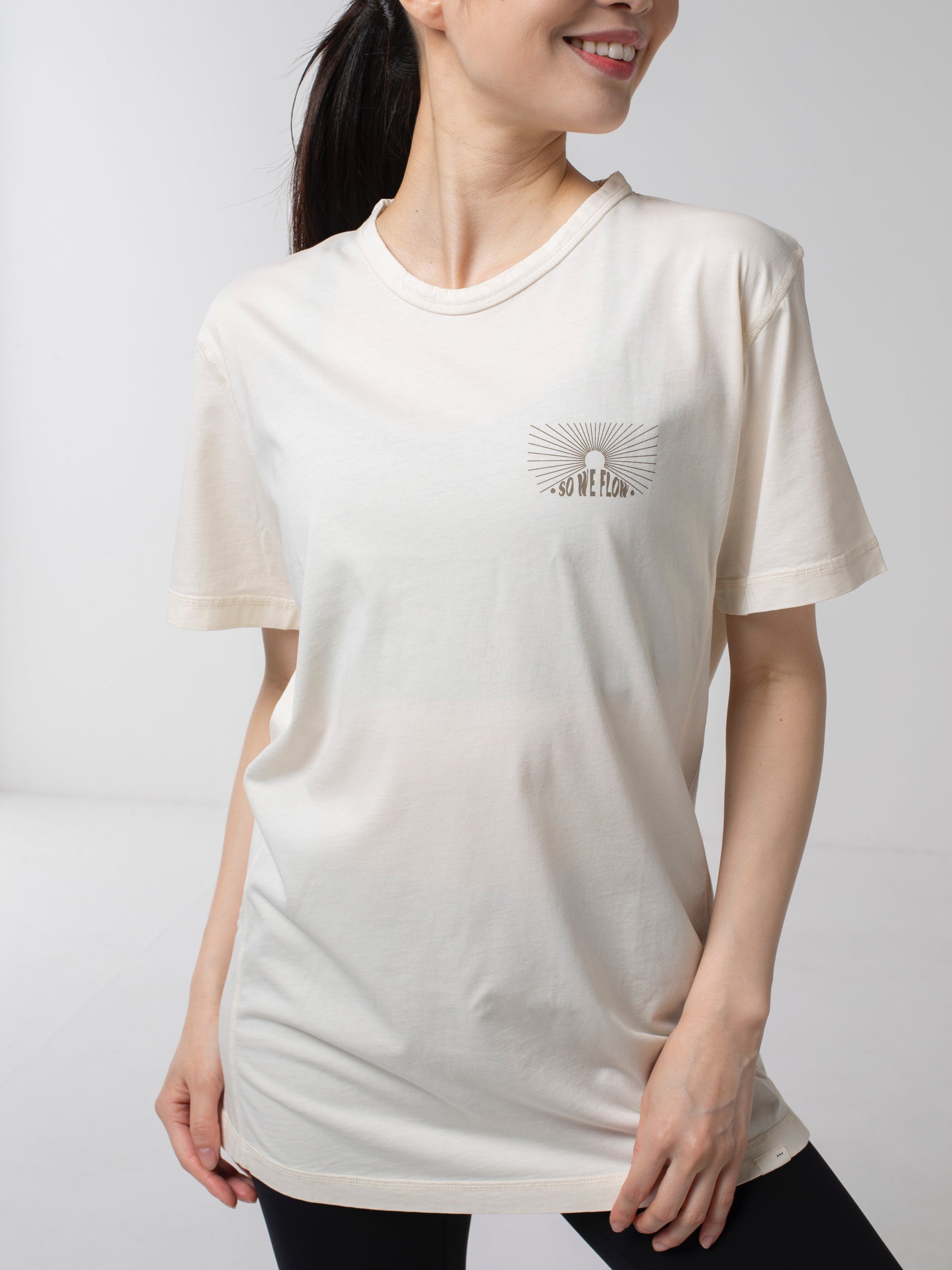 【オーガニック綿】サンフロワ Tシャツ リサイクルオーガニックコットン