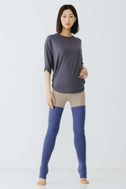 エッセンシャルズ レッグウォーマー バイオレット