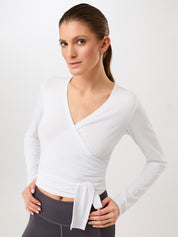 MANDALA ラップ ジャケット ホワイト