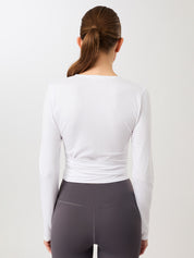 MANDALA ラップ ジャケット ホワイト