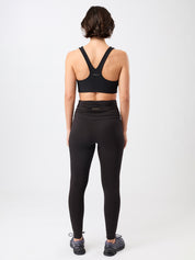 MANDALA ピラティス タイツ【GOTS認証 オーガニックコットン】ブラック