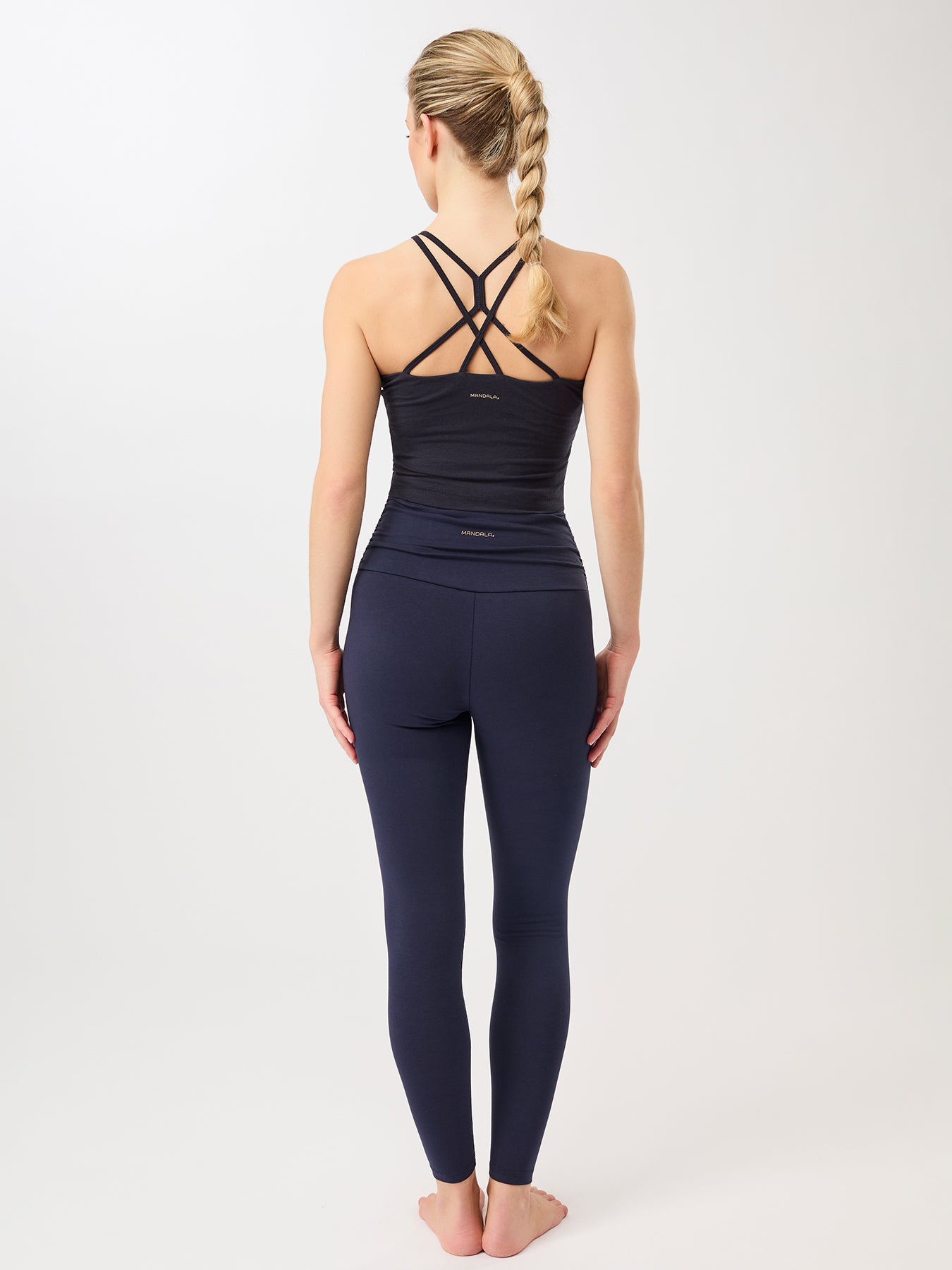 MANDALA ピラティス タイツ【GOTS認証 オーガニックコットン】ナイト スカイ