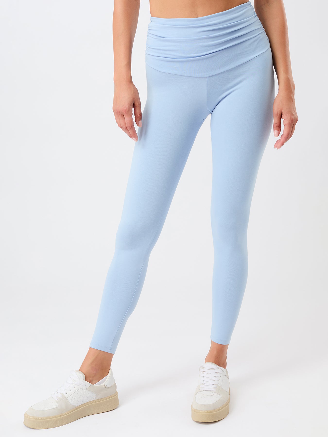 MANDALA ピラティス タイツ【GOTS認証 オーガニックコットン】オゾン