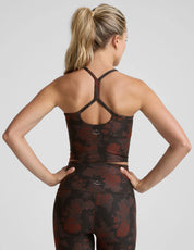 BEYOND YOGA ソフトマーク スリム レーサーバック クロップド タンク ニュー ロマンティックス