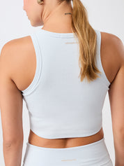 MANDALA アスレジャー トップ【GOTS認証 オーガニックコットン】ベビーブルー