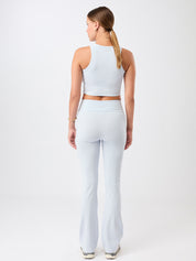 MANDALA アスレジャー トップ【GOTS認証 オーガニックコットン】ベビーブルー