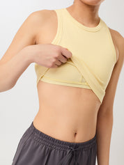 MANDALA アスレジャー トップ【GOTS認証 オーガニックコットン】シトラス ラッシュ