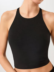 MANDALA クロス トップ【Tencel™素材】ブラック