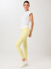 MANDALA サイド ラッフルド トップ【GOTS認証 オーガニックコットン】 ホワイト