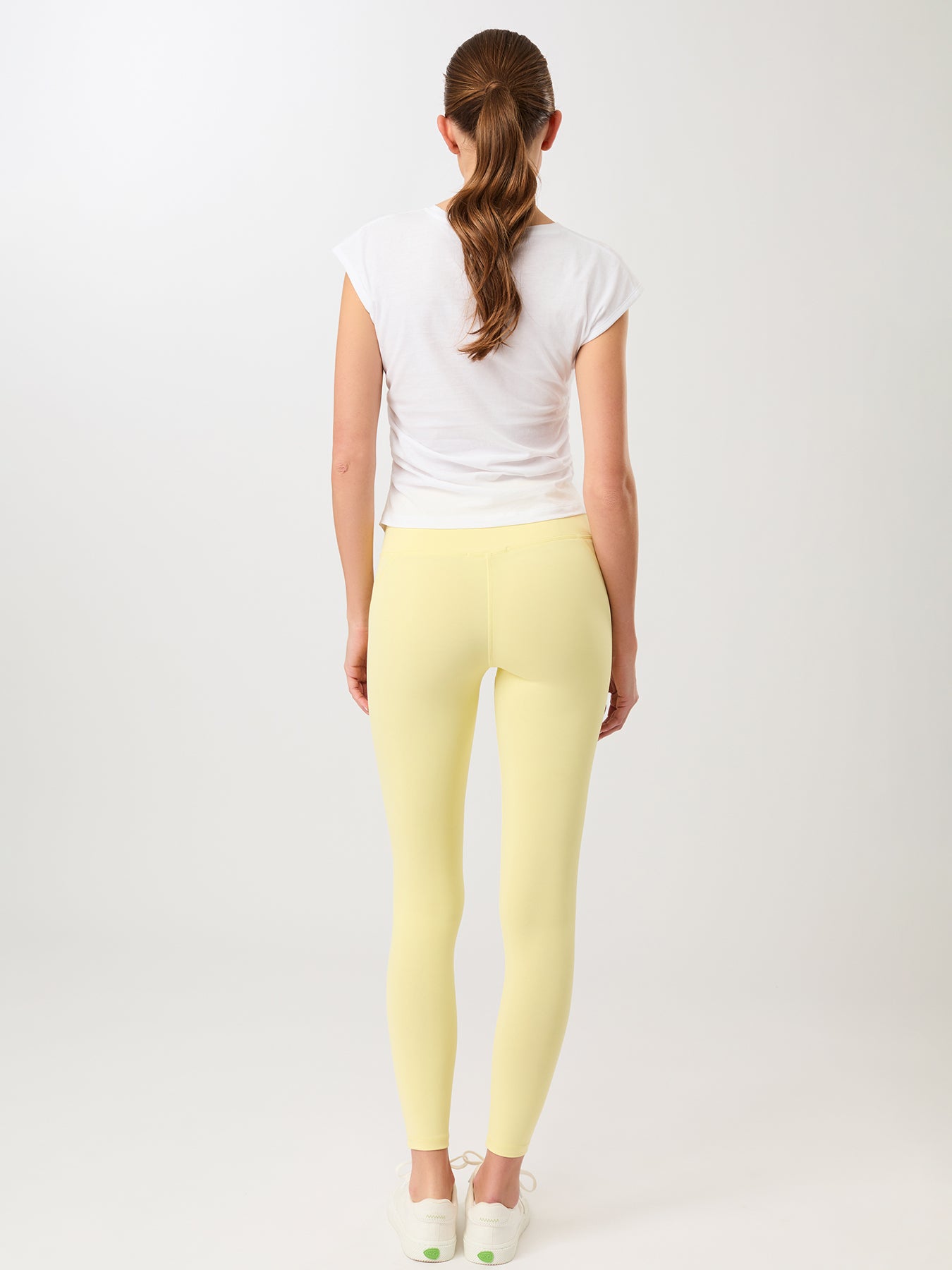 MANDALA サイド ラッフルド トップ【GOTS認証 オーガニックコットン】 ホワイト