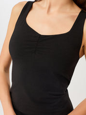 MANDALA バランス トップ【Tencel™素材】ブラック