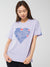 Love & peace T-shirts Lavender