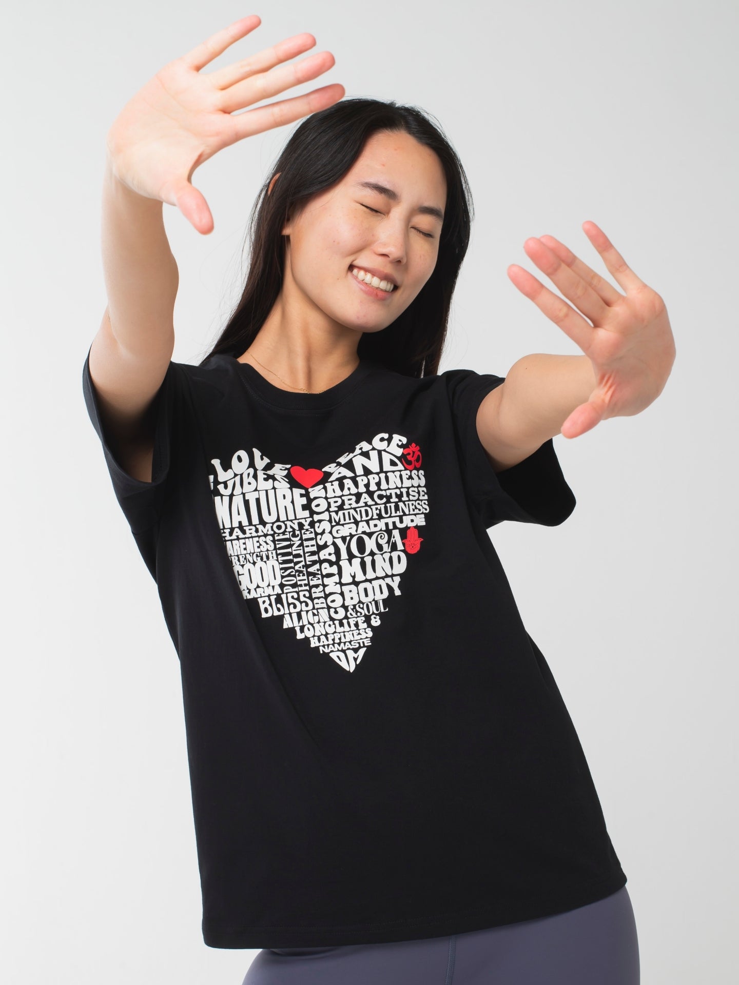 Love & Peace T-shirts Black
