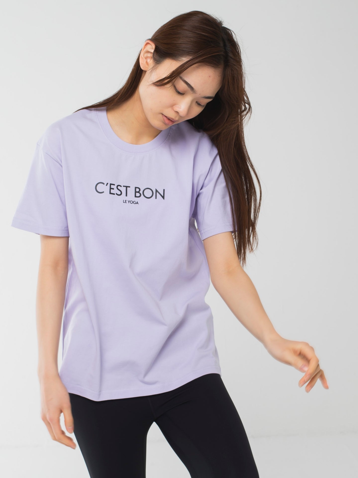 C'est Bon le Yoga Tee Light Lavender