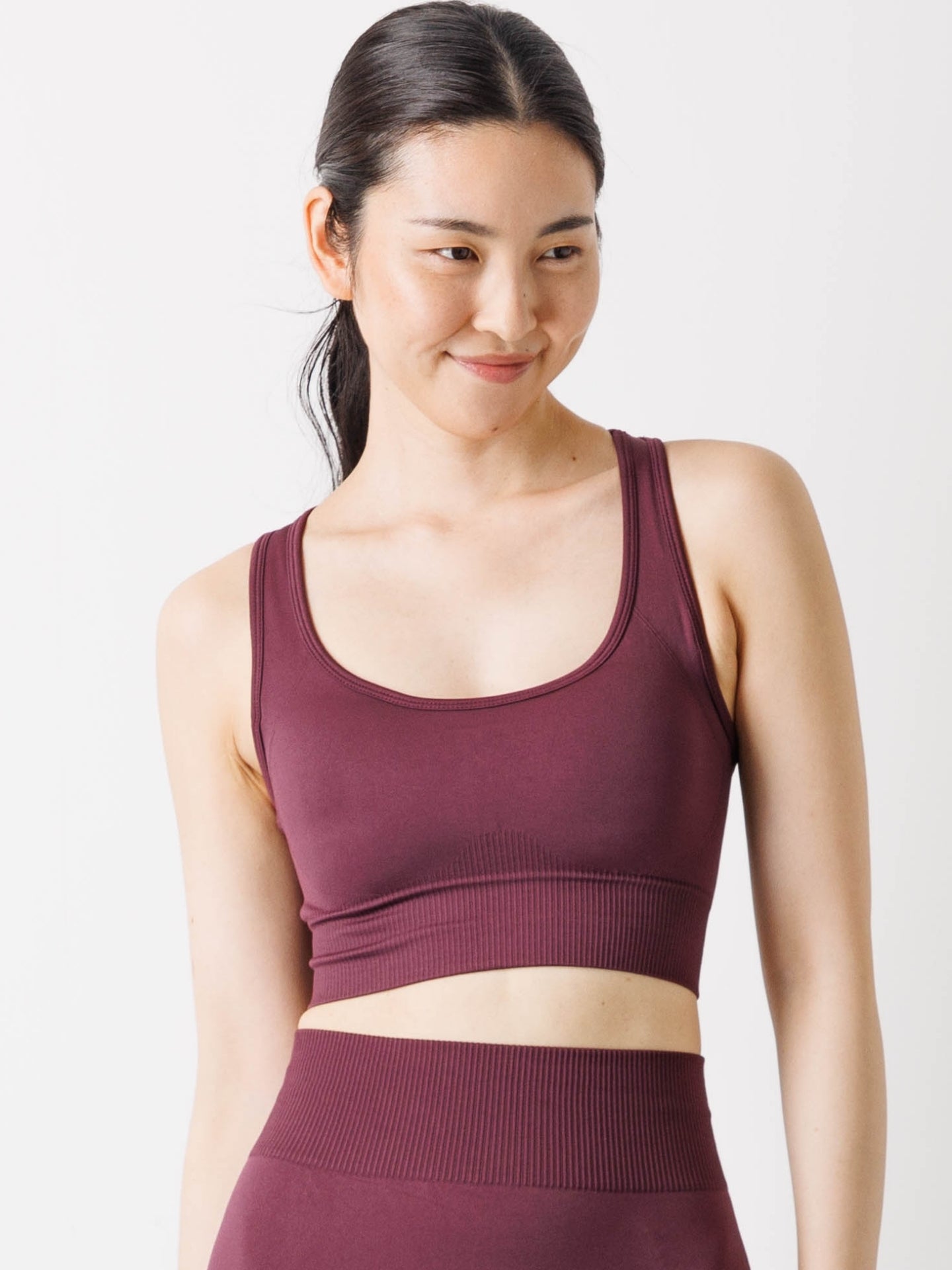 【セット】エッセンシャル シームレス セット  エッグプラント