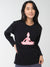 I am at peace Long-Sleeve Tee Black