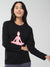 I am at peace Long-Sleeve Tee Black