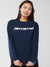 I love yoga Long-Sleeve Tee Navy