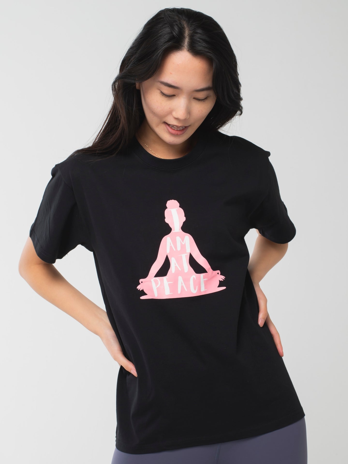 I am at peace T-shirts Black