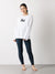 oui Long-Sleeve Tee White