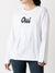 oui Long-Sleeve Tee White