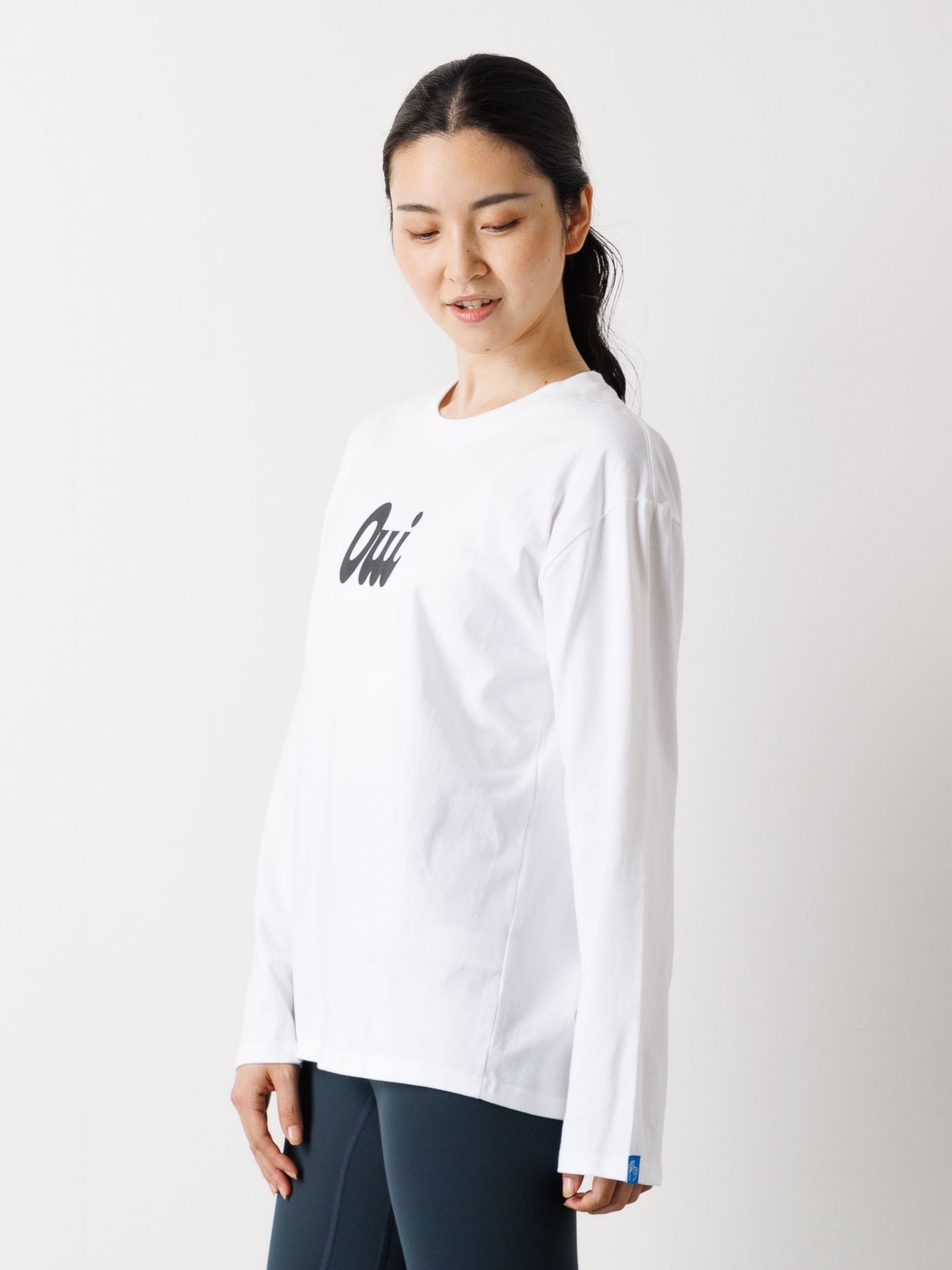 oui Long-Sleeve Tee White
