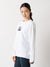 oui Long-Sleeve Tee White