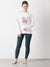 Paris Runners Club Long-Sleeve Tee White