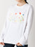 Wildflower Long-Sleeve Tee White