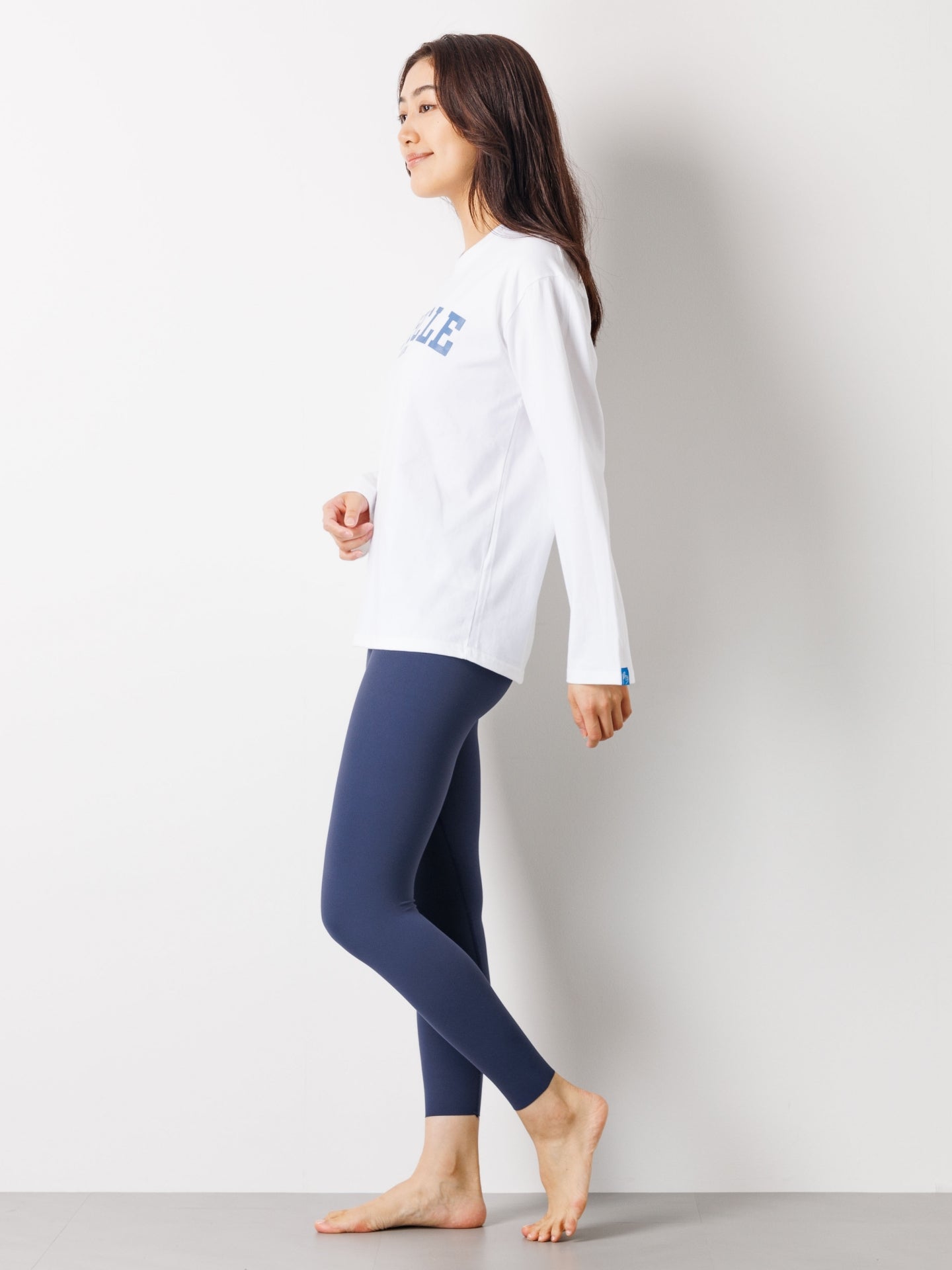 Muscle London Long-Sleeve Tee White