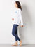 Muscle London Long-Sleeve Tee White