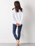 Muscle London Long-Sleeve Tee White