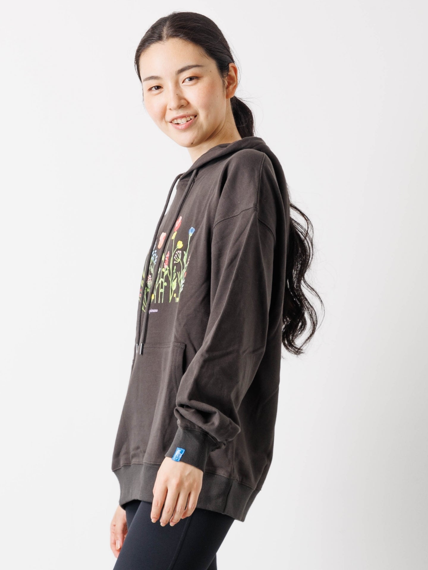 Wildflower Hoodie carbon grey