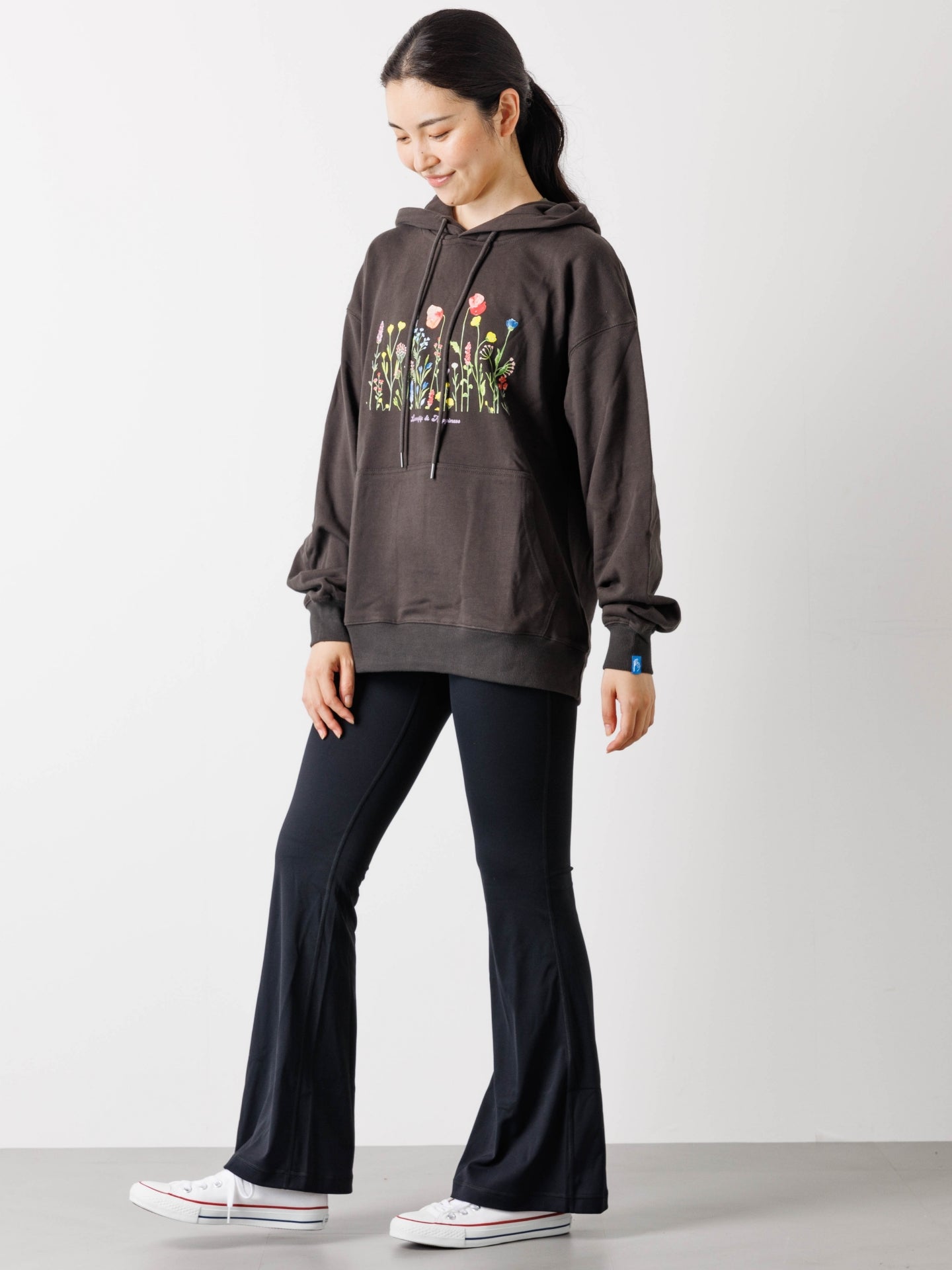 Wildflower Hoodie carbon grey