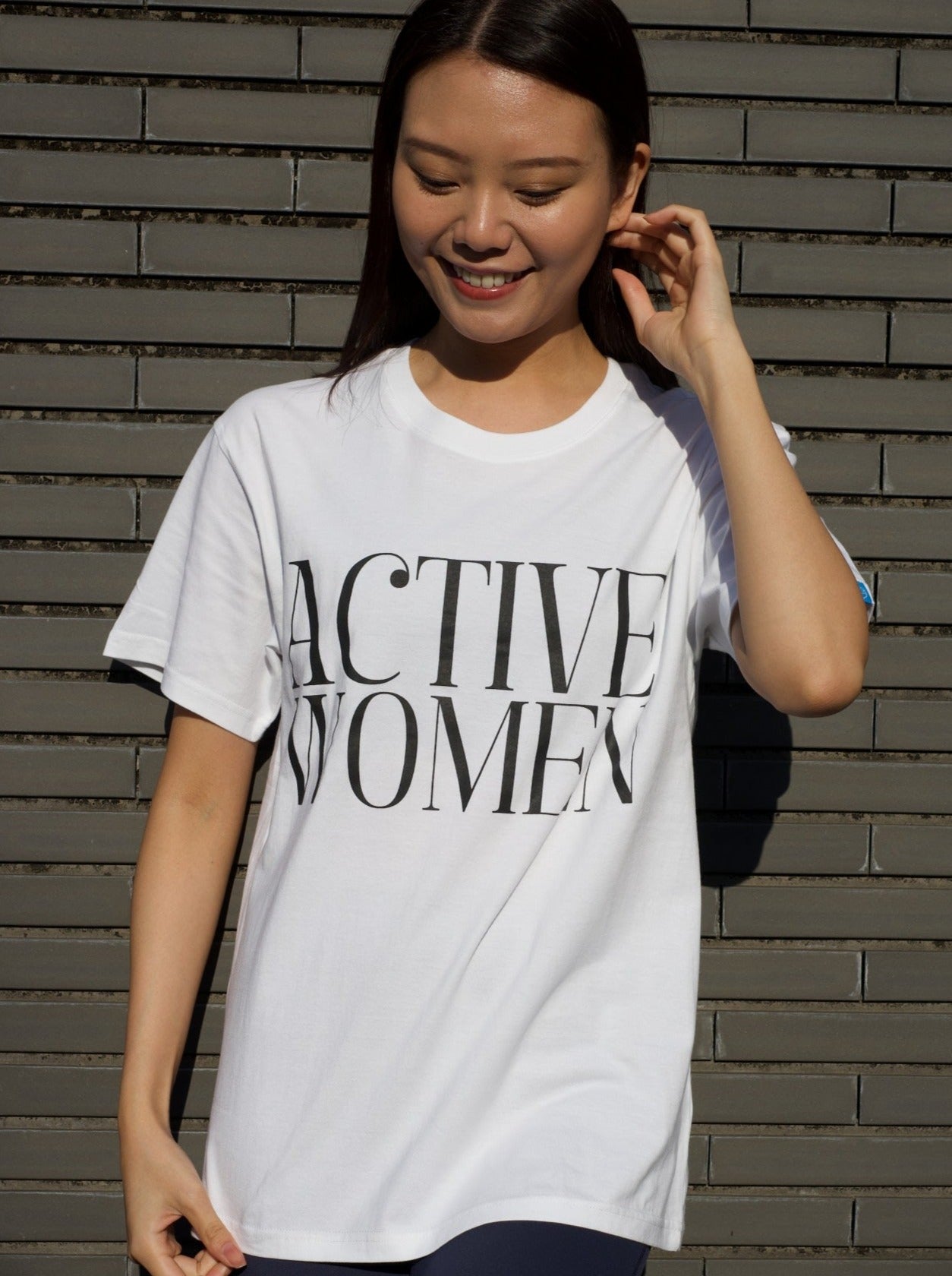 Active Woman T-shirts White