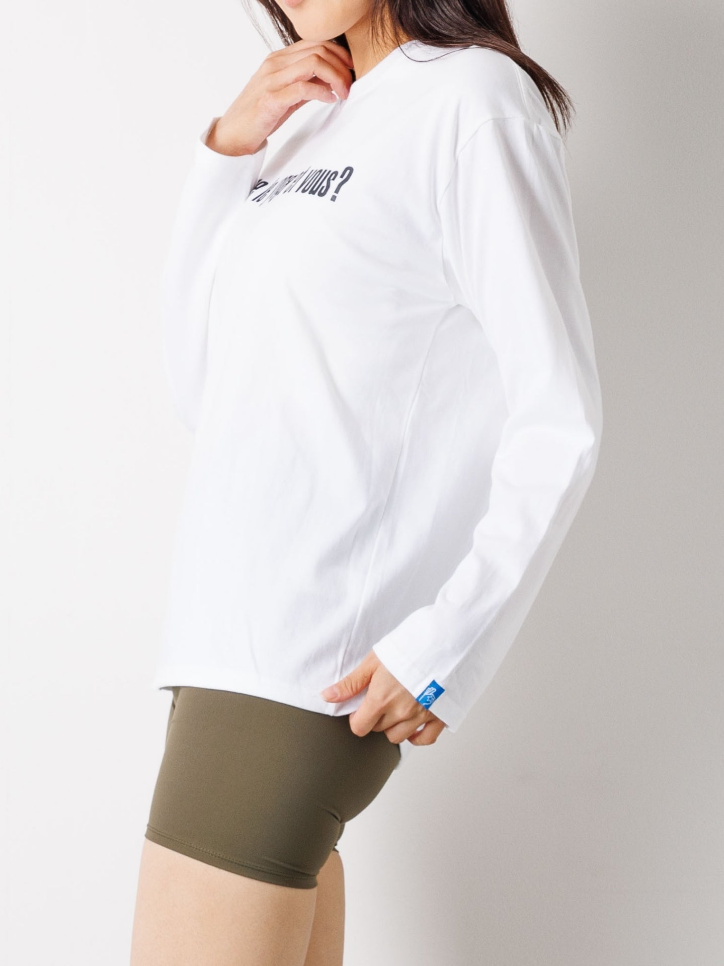 I love yoga Long-Sleeve Tee White