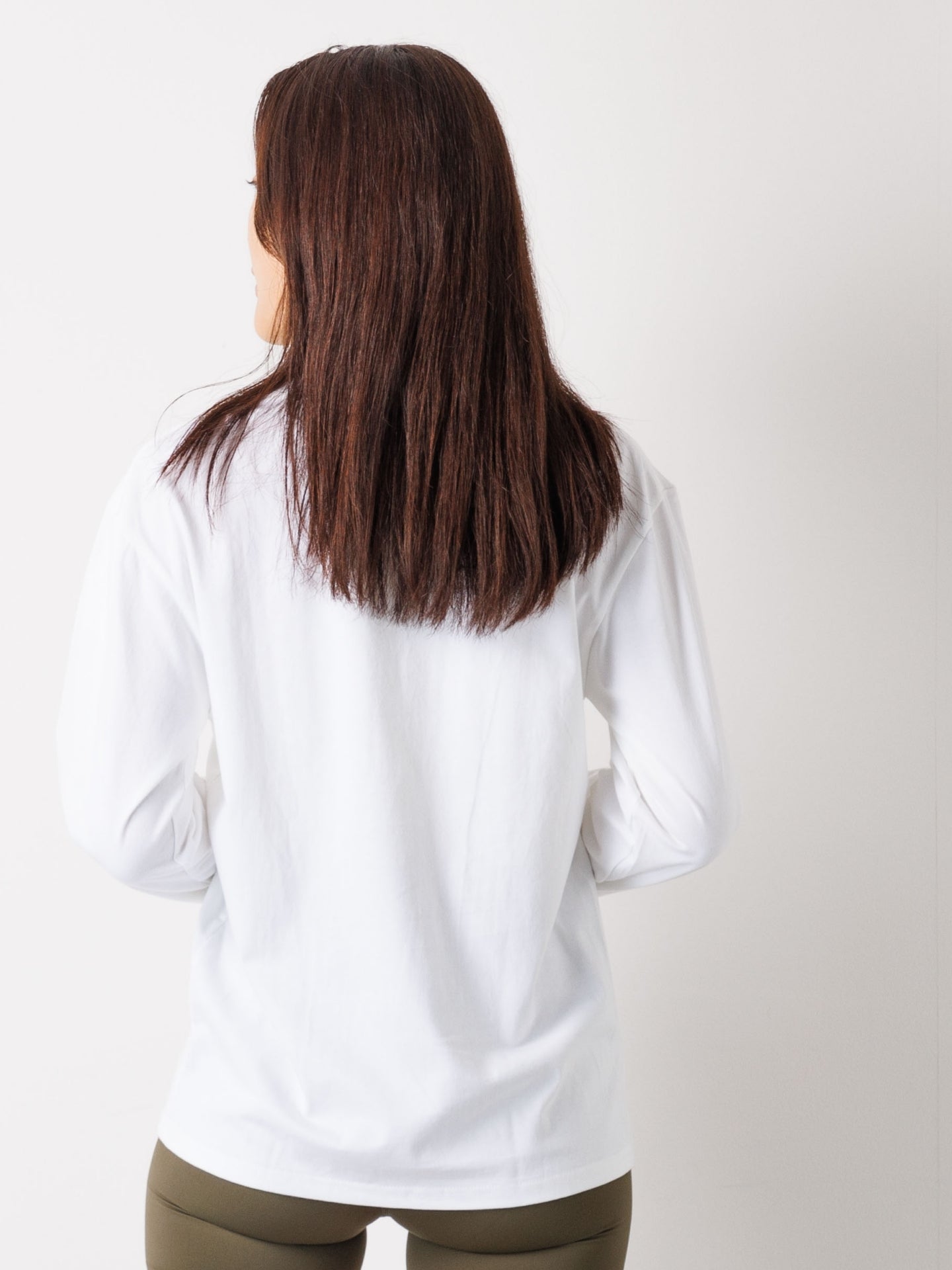 I love yoga Long-Sleeve Tee White