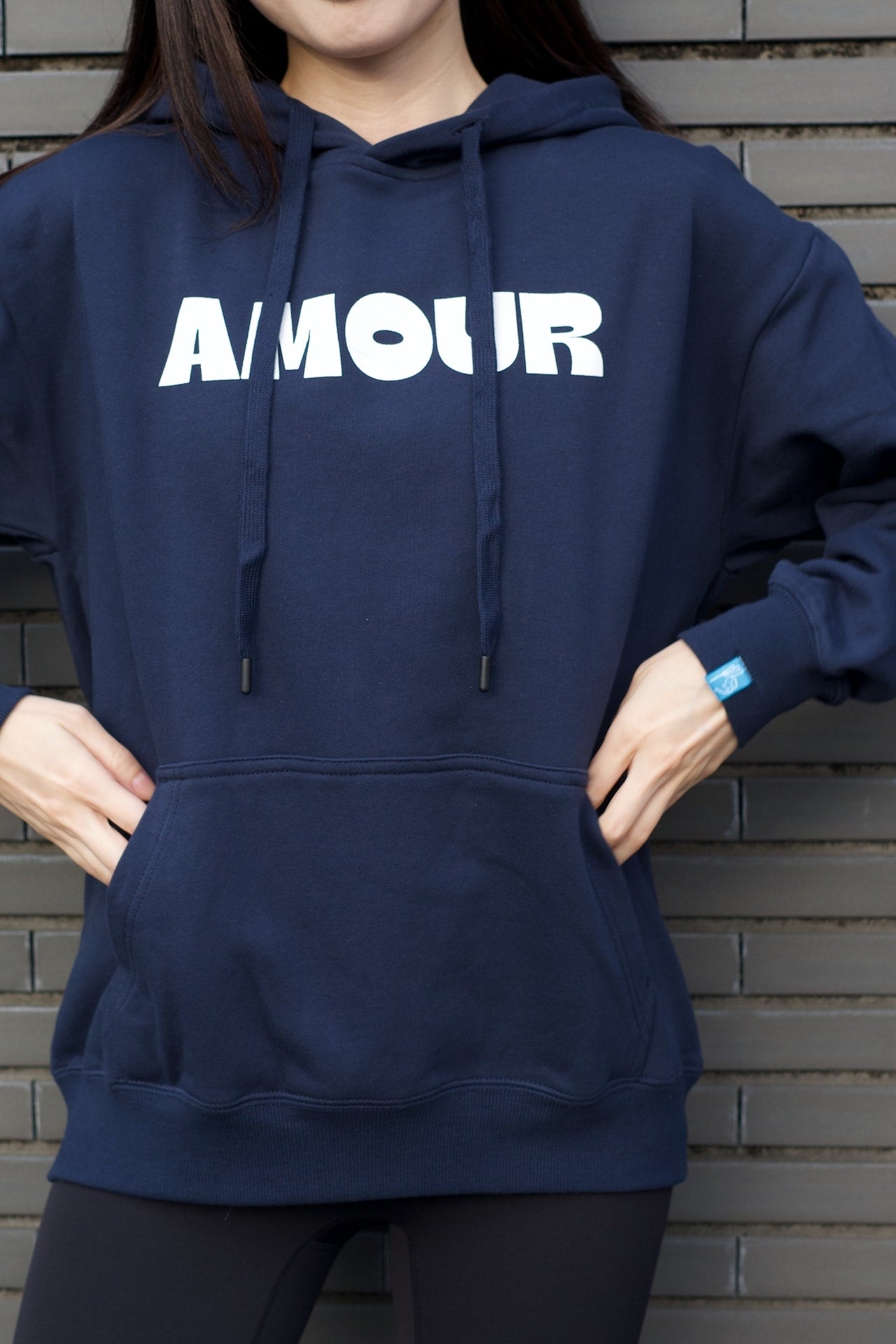 Amour Hoodie Navy