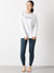 C'est Bon le Yoga Long-Sleeve Tee White