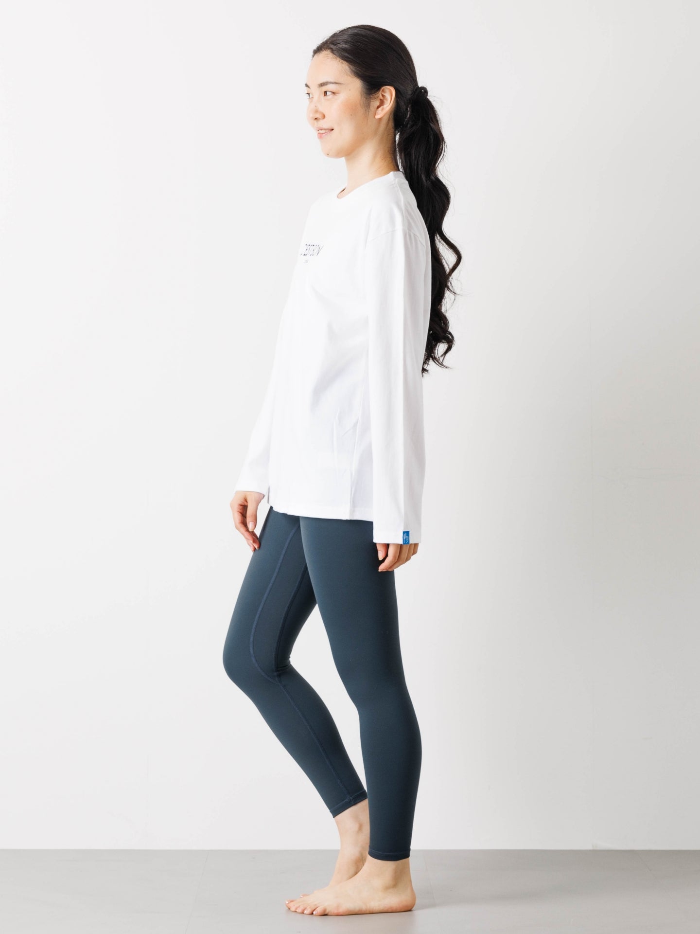 C'est Bon le Yoga Long-Sleeve Tee White