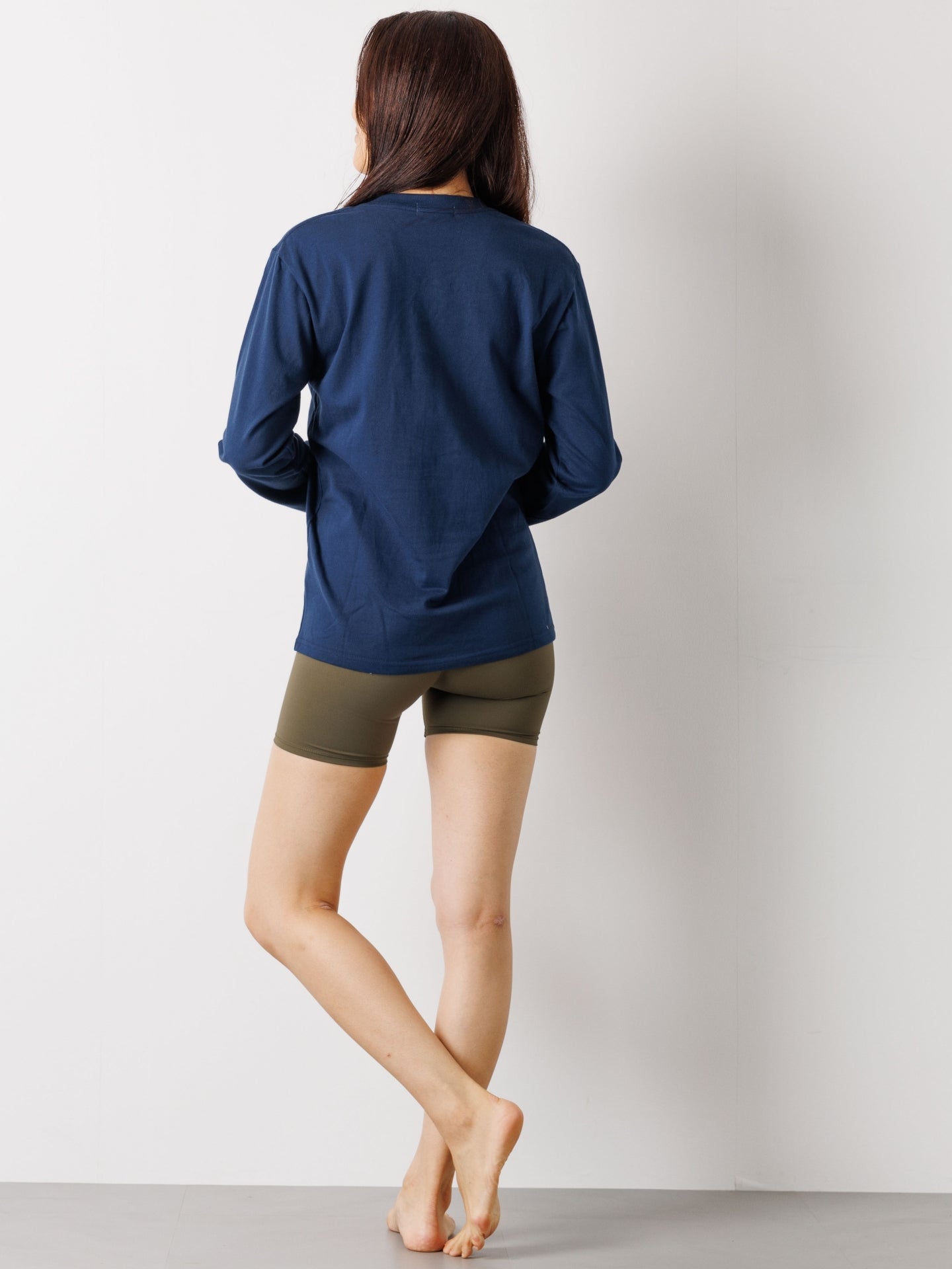 I am at peace Long-Sleeve Tee Navy